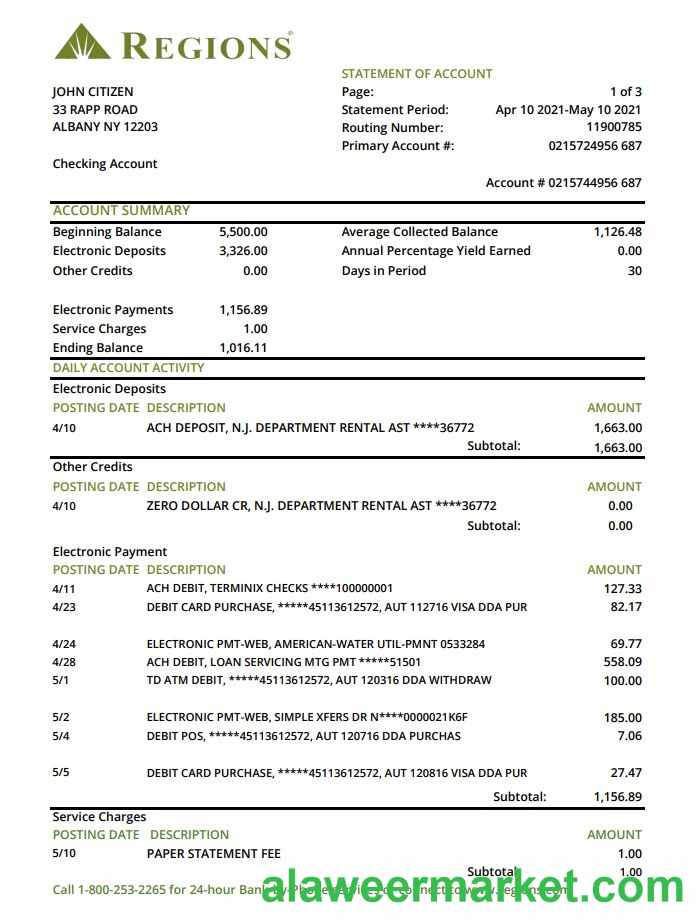 USA Regions excel pdf